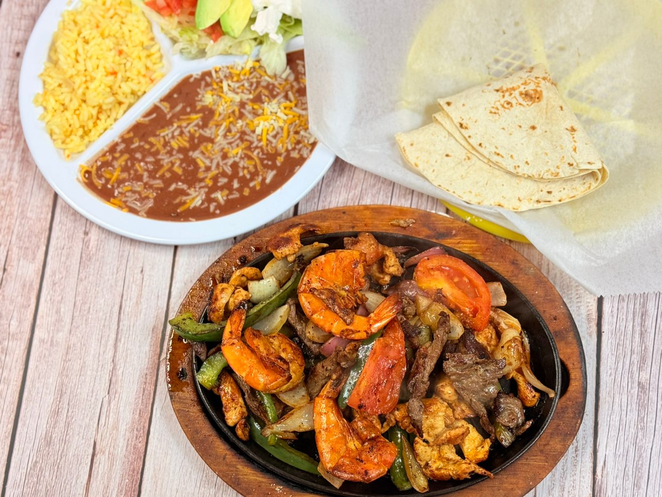 Tex Mex Fajitas.