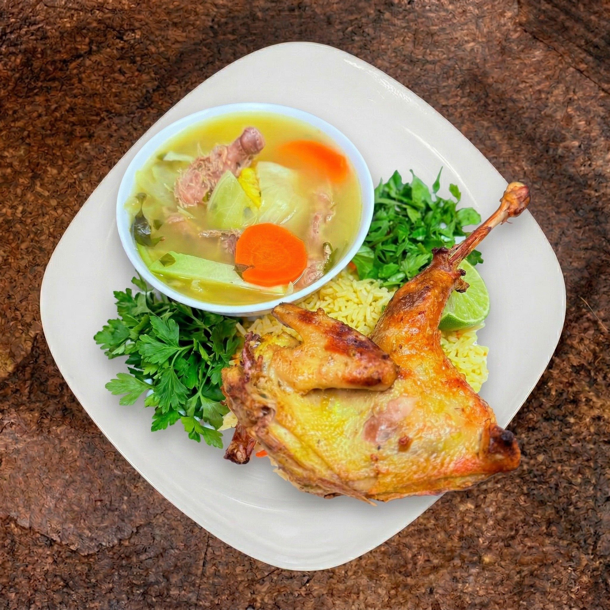 Sopa De Gallina Rancho.