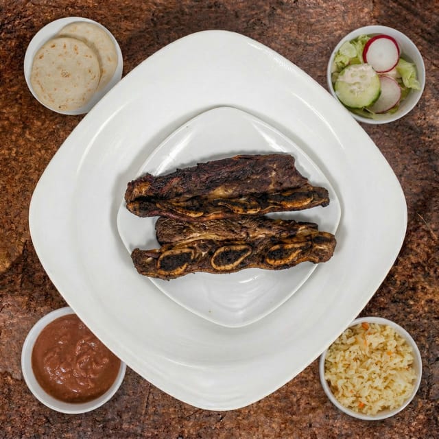 Costillas Al Grill.
