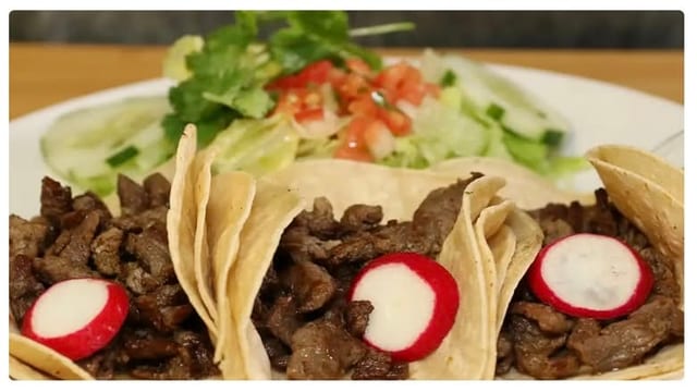 Tacos Al Carbon.